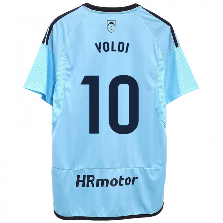 Niño Camiseta Ander Yoldi #10 Azul 2ª Equipación 2023/24 La Camisa Argentina