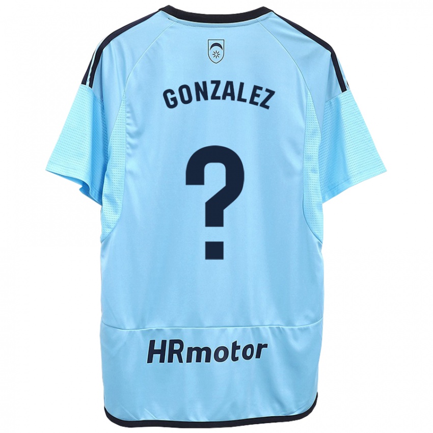Niño Camiseta Iker González #0 Azul 2ª Equipación 2023/24 La Camisa Argentina