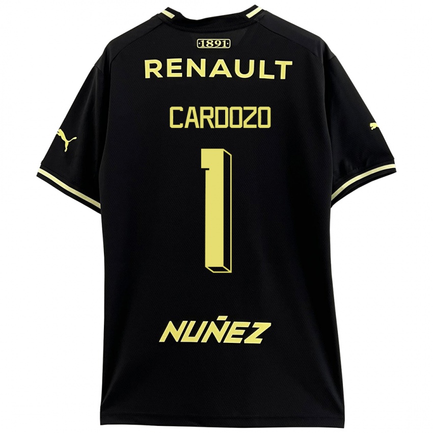 Niño Camiseta Thiago Cardozo #1 Negro 2ª Equipación 2023/24 La Camisa Argentina