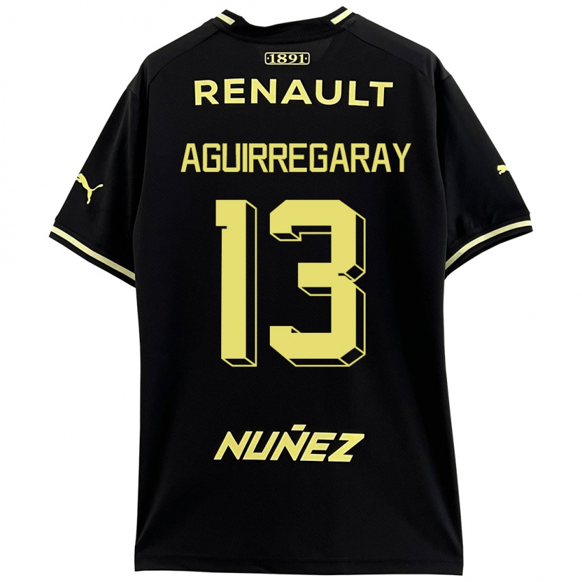 Niño Camiseta Matías Aguirregaray #13 Negro 2ª Equipación 2023/24 La Camisa Argentina