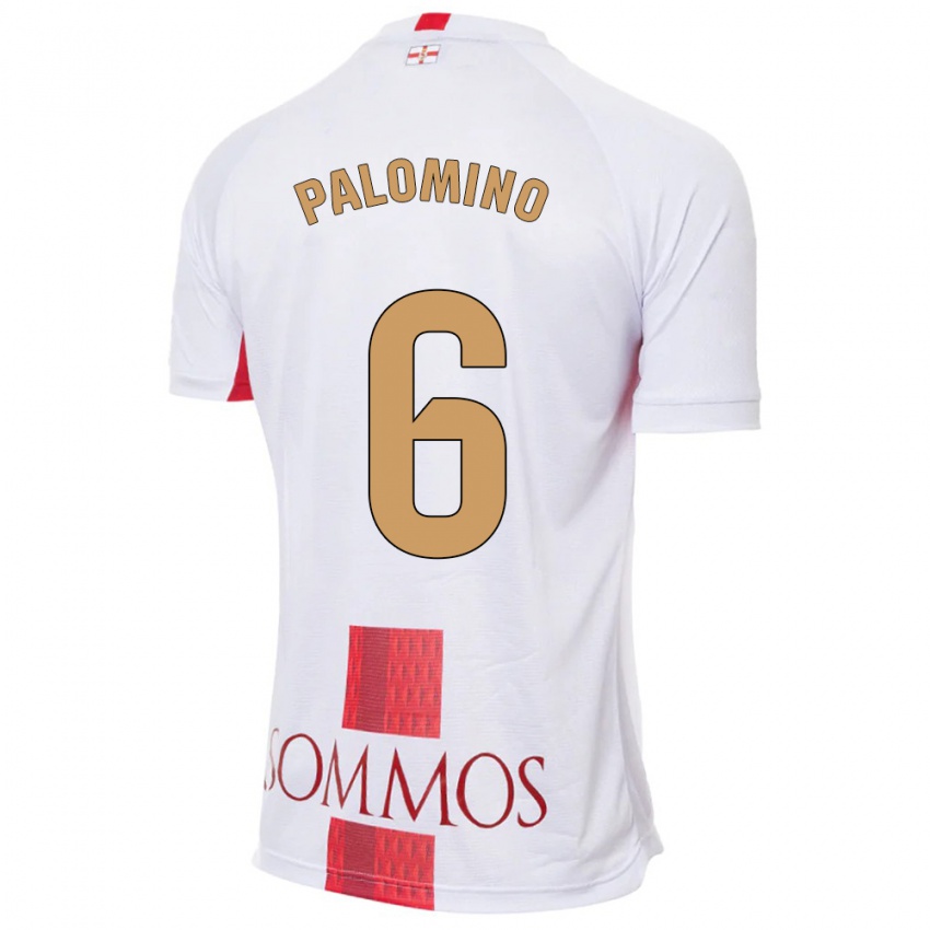 Niño Camiseta Yolanda Palomino #6 Blanco 2ª Equipación 2023/24 La Camisa Argentina