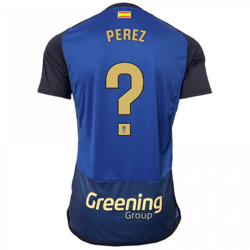 Niño Camiseta Marco Pérez #0 Armada 2ª Equipación 2023/24 La Camisa Argentina