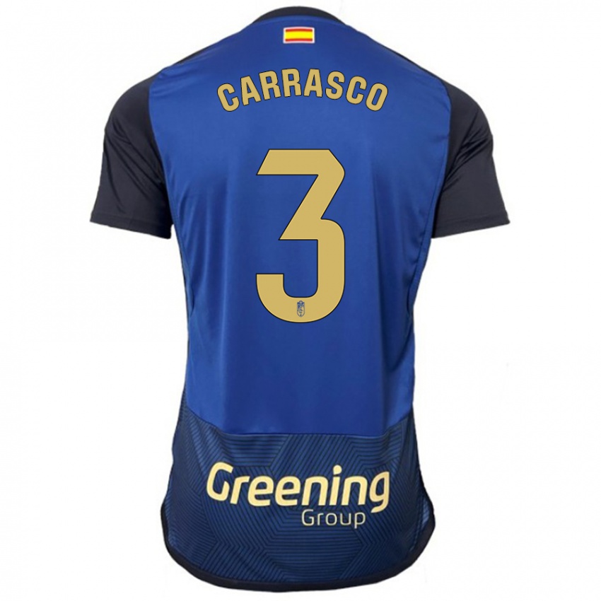 Niño Camiseta Marta Carrasco #3 Armada 2ª Equipación 2023/24 La Camisa Argentina