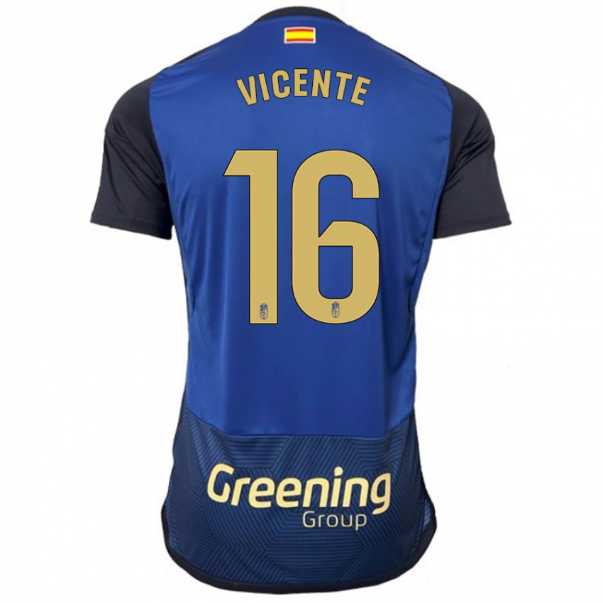 Niño Camiseta Nerea Vicente #16 Armada 2ª Equipación 2023/24 La Camisa Argentina