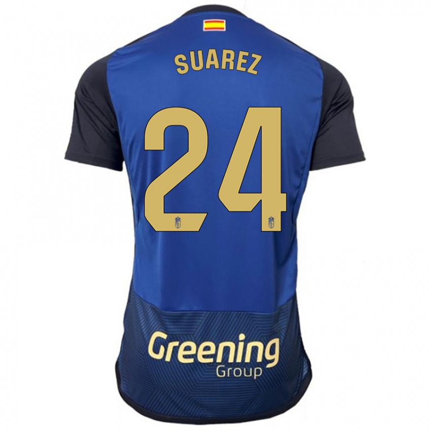 Niño Camiseta Carlota Suárez #24 Armada 2ª Equipación 2023/24 La Camisa Argentina