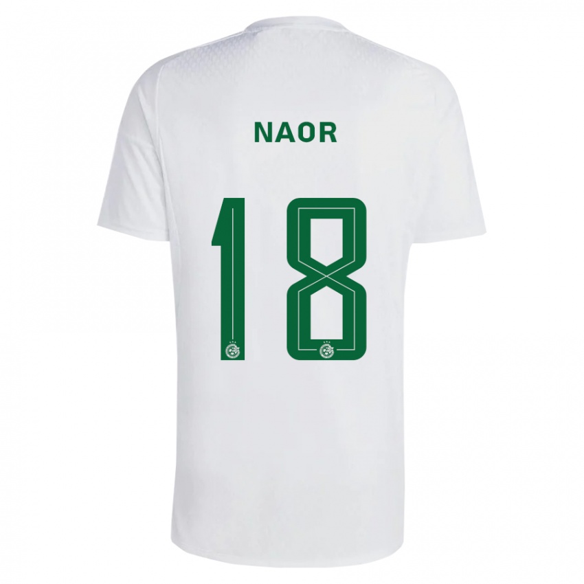 Niño Camiseta Goni Naor #18 Verde Azul 2ª Equipación 2023/24 La Camisa Argentina