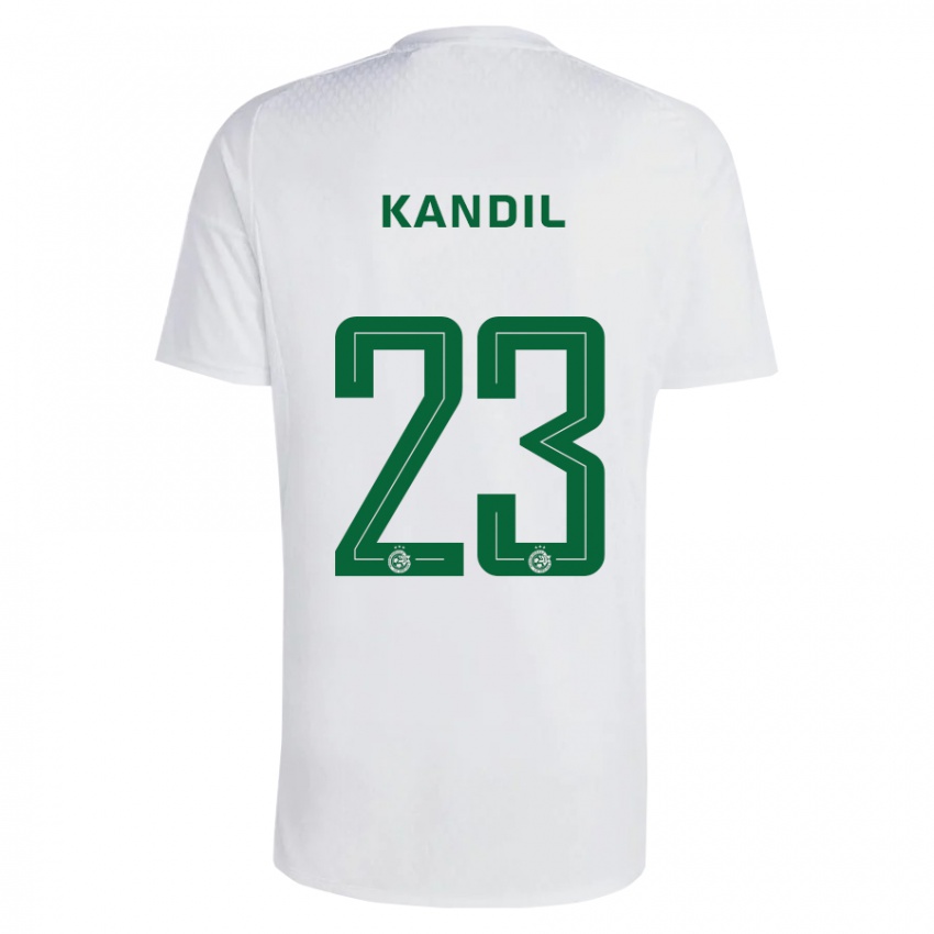 Niño Camiseta Maor Kandil #23 Verde Azul 2ª Equipación 2023/24 La Camisa Argentina