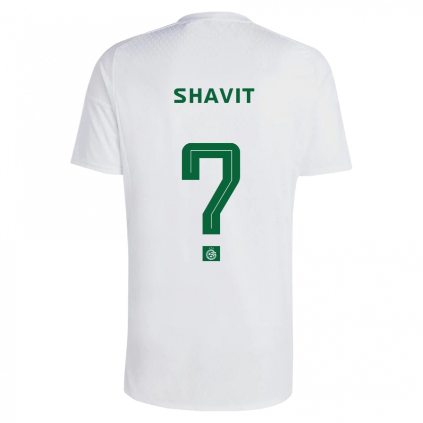 Niño Camiseta Noam Shavit #0 Verde Azul 2ª Equipación 2023/24 La Camisa Argentina