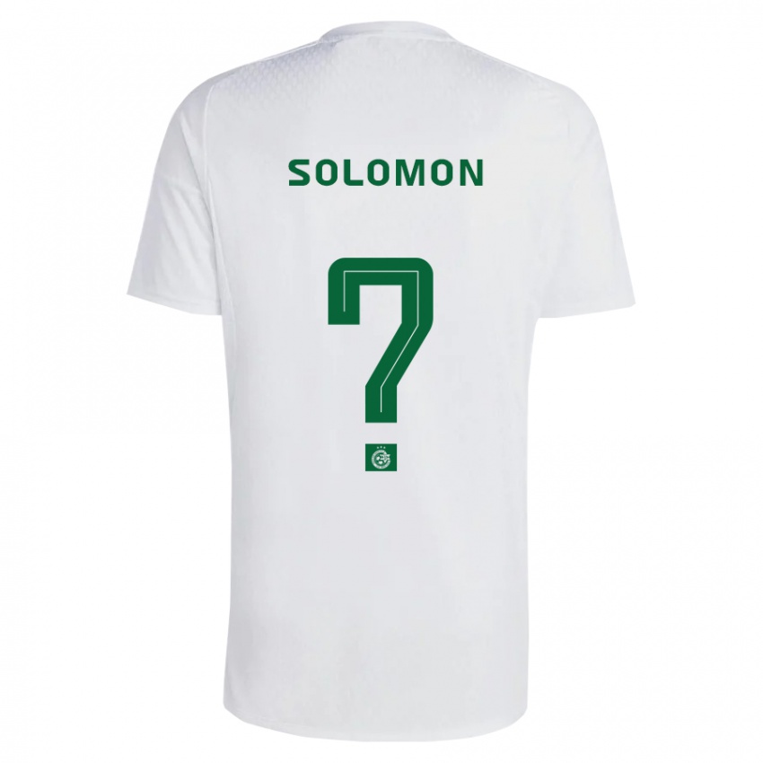 Niño Camiseta Itay Solomon #0 Verde Azul 2ª Equipación 2023/24 La Camisa Argentina