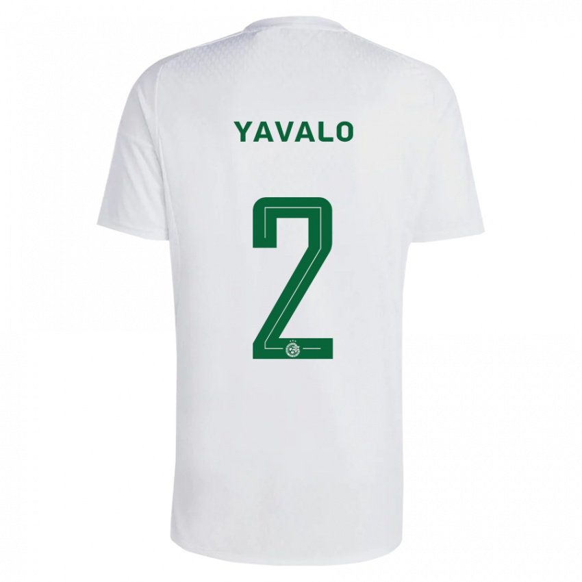 Niño Camiseta Gatachao Yavalo #2 Verde Azul 2ª Equipación 2023/24 La Camisa Argentina