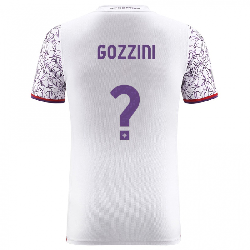 Niño Camiseta Gozzini #0 Blanco 2ª Equipación 2023/24 La Camisa Argentina