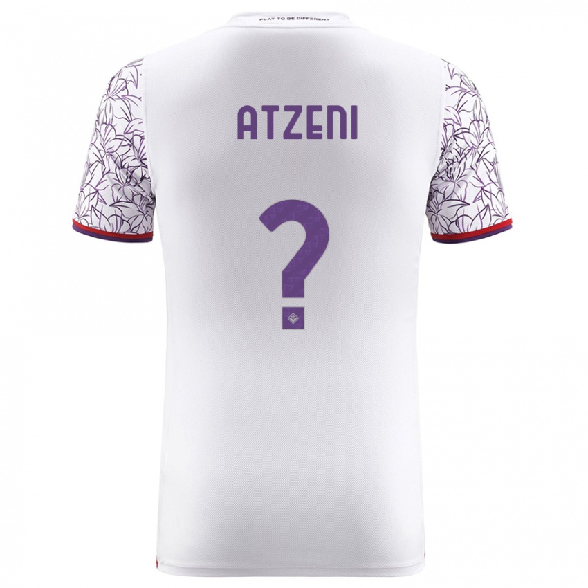 Niño Camiseta Davide Atzeni #0 Blanco 2ª Equipación 2023/24 La Camisa Argentina