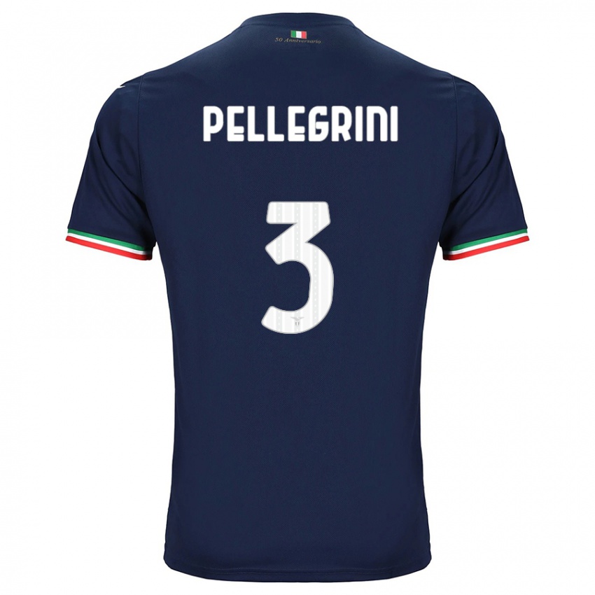 Niño Camiseta Luca Pellegrini #3 Armada 2ª Equipación 2023/24 La Camisa Argentina