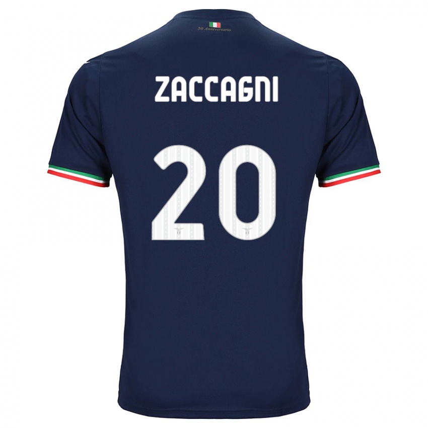 Niño Camiseta Mattia Zaccagni #20 Armada 2ª Equipación 2023/24 La Camisa Argentina