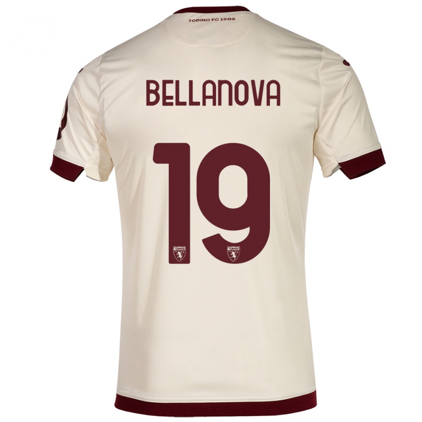 Niño Camiseta Raoul Bellanova #19 Champán 2ª Equipación 2023/24 La Camisa Argentina