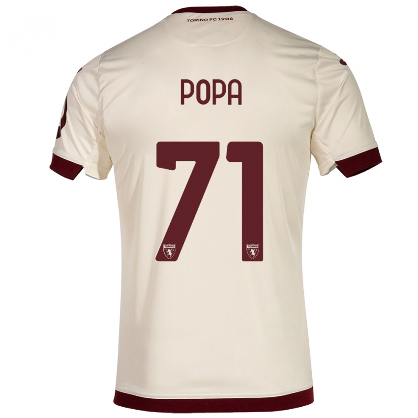 Niño Camiseta Mihai Popa #71 Champán 2ª Equipación 2023/24 La Camisa Argentina