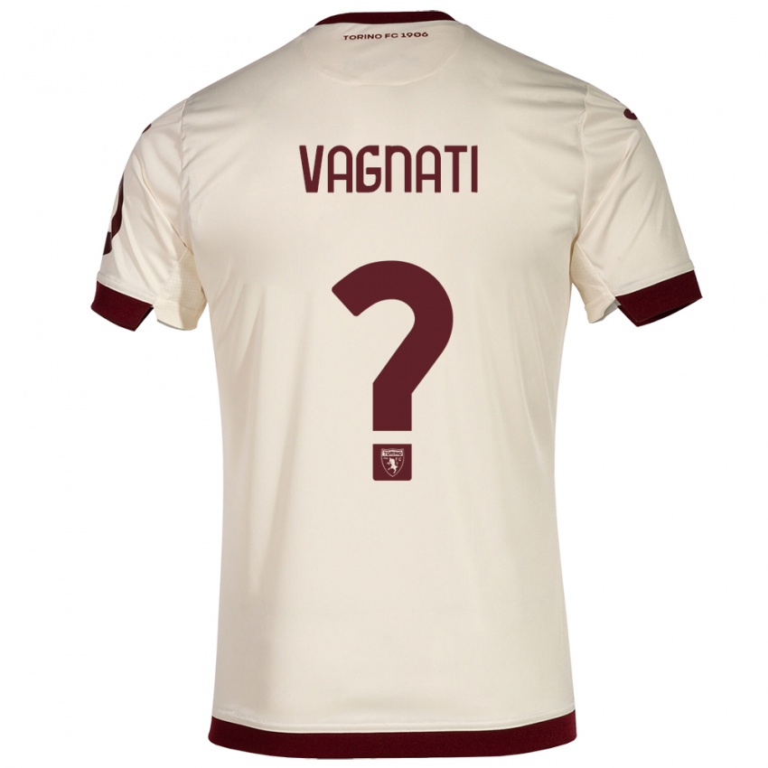 Niño Camiseta Manuel Vagnati #0 Champán 2ª Equipación 2023/24 La Camisa Argentina