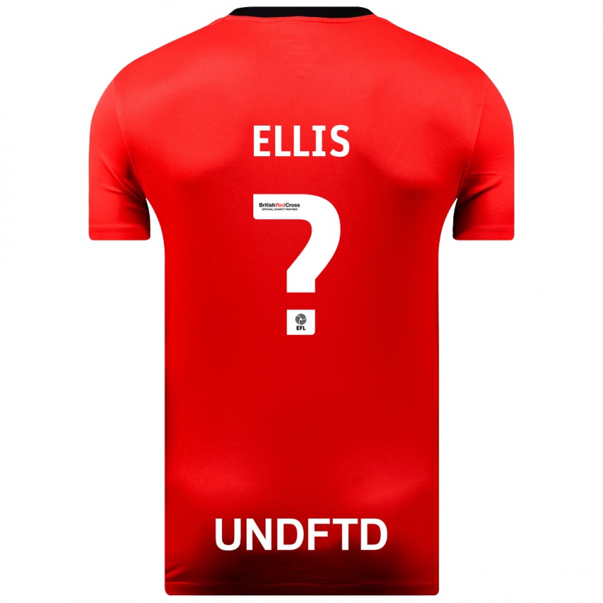 Niño Camiseta O'shea Ellis #0 Rojo 2ª Equipación 2023/24 La Camisa Argentina