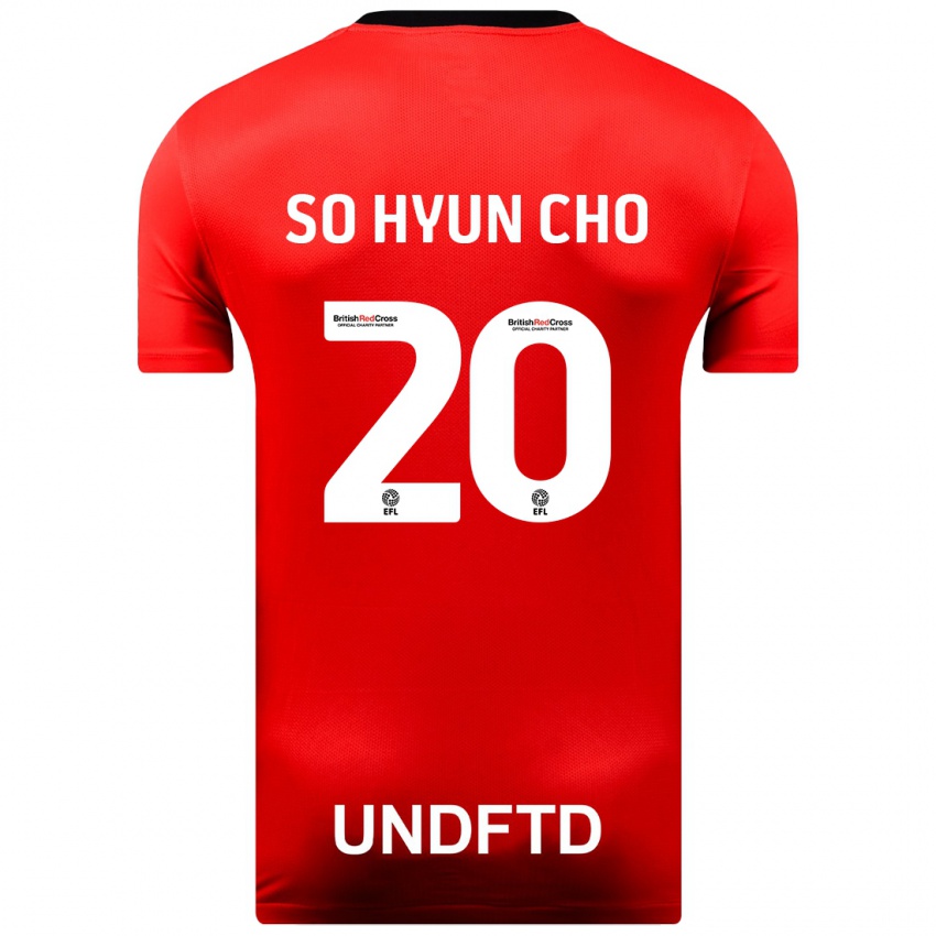 Niño Camiseta Cho So-Hyun #20 Rojo 2ª Equipación 2023/24 La Camisa Argentina
