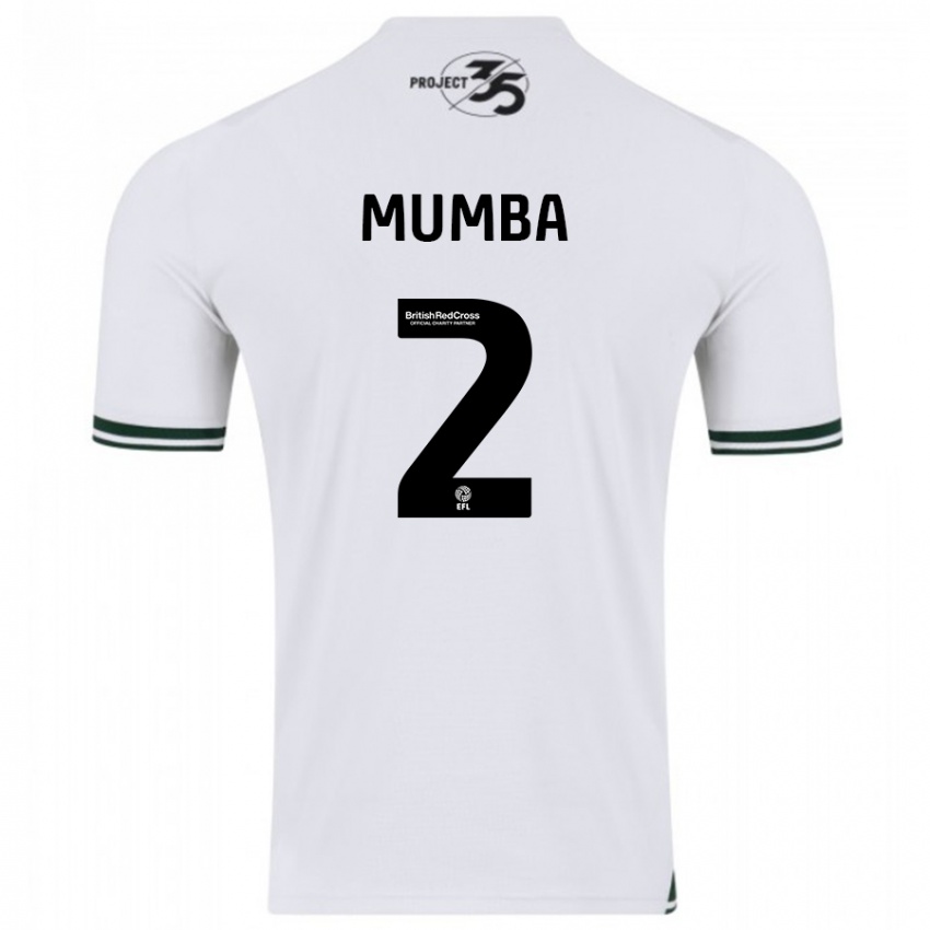 Niño Camiseta Bali Mumba #2 Blanco 2ª Equipación 2023/24 La Camisa Argentina