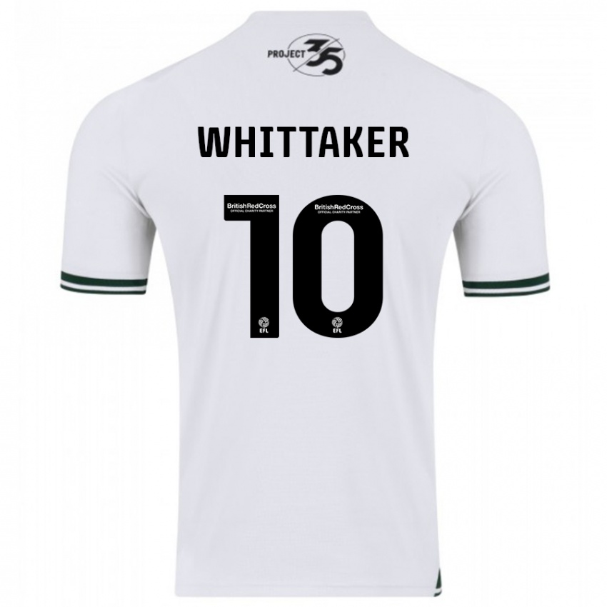 Niño Camiseta Morgan Whittaker #10 Blanco 2ª Equipación 2023/24 La Camisa Argentina