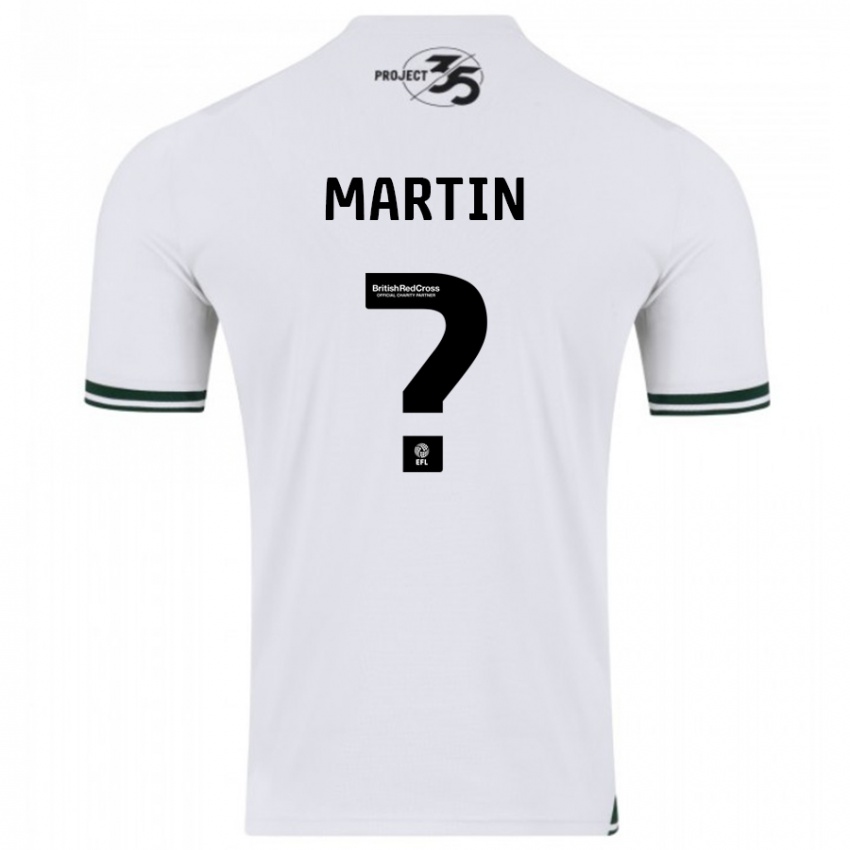 Niño Camiseta Matthew Martin #0 Blanco 2ª Equipación 2023/24 La Camisa Argentina