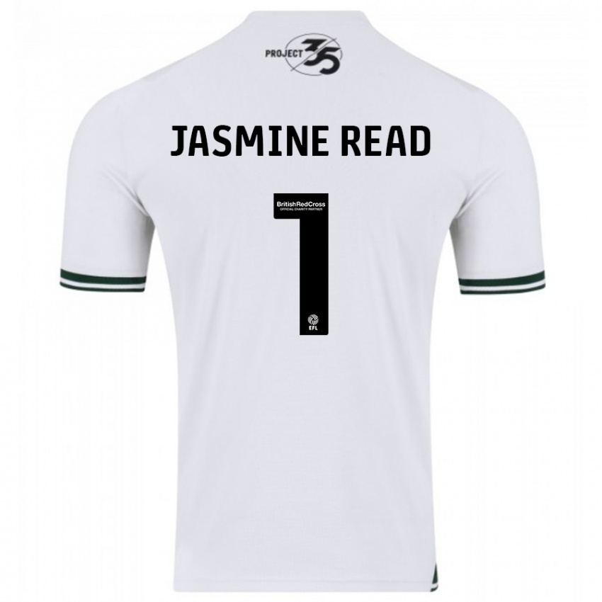 Niño Camiseta Jasmine Read #1 Blanco 2ª Equipación 2023/24 La Camisa Argentina