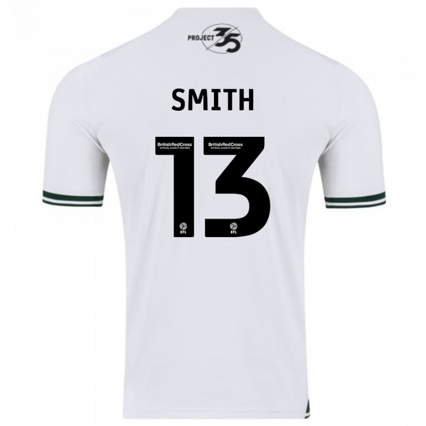 Niño Camiseta Grace Smith #13 Blanco 2ª Equipación 2023/24 La Camisa Argentina