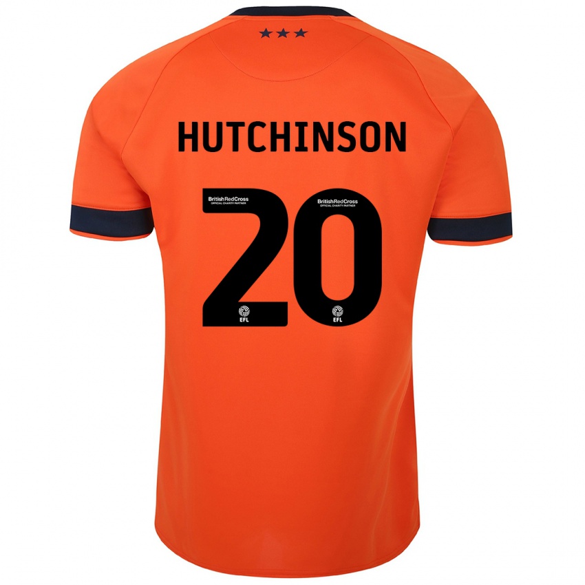 Niño Camiseta Omari Hutchinson #20 Naranja 2ª Equipación 2023/24 La Camisa Argentina
