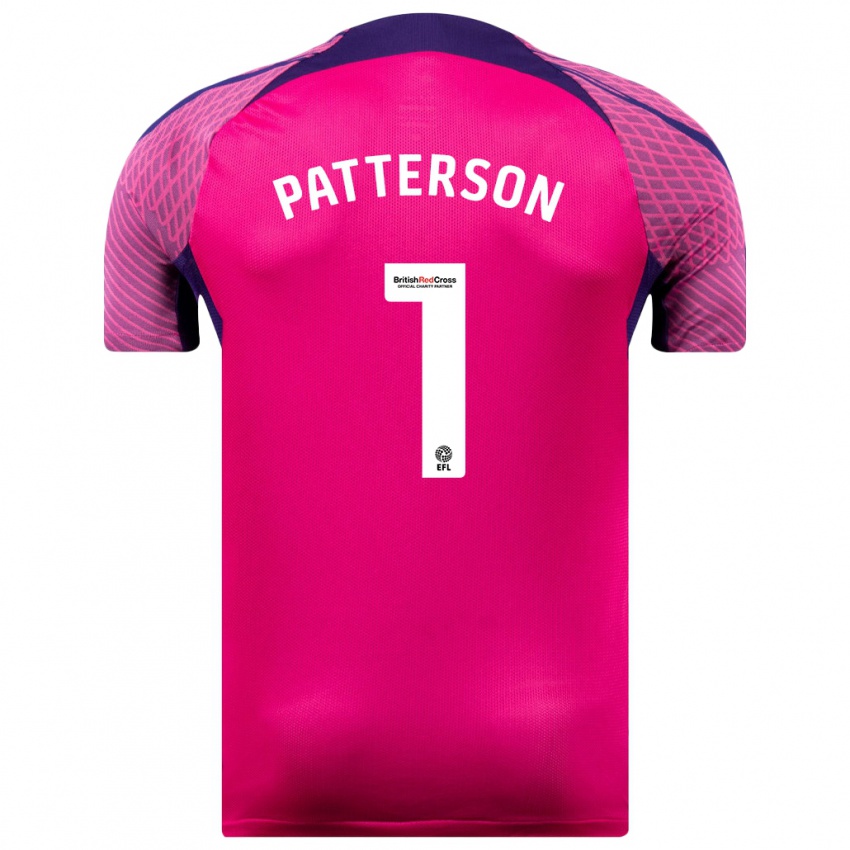 Niño Camiseta Anthony Patterson #1 Morado 2ª Equipación 2023/24 La Camisa Argentina