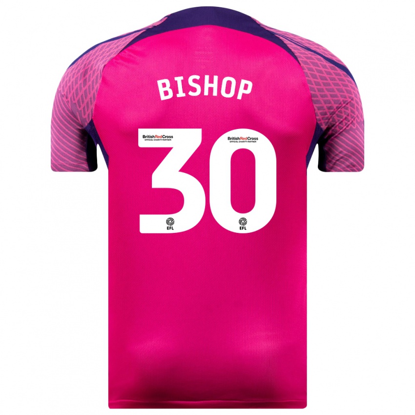 Niño Camiseta Nathan Bishop #30 Morado 2ª Equipación 2023/24 La Camisa Argentina