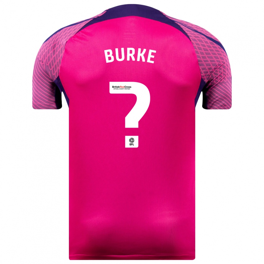 Niño Camiseta Marshall Burke #0 Morado 2ª Equipación 2023/24 La Camisa Argentina