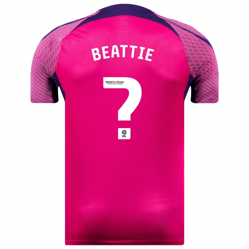 Niño Camiseta Kailem Beattie #0 Morado 2ª Equipación 2023/24 La Camisa Argentina