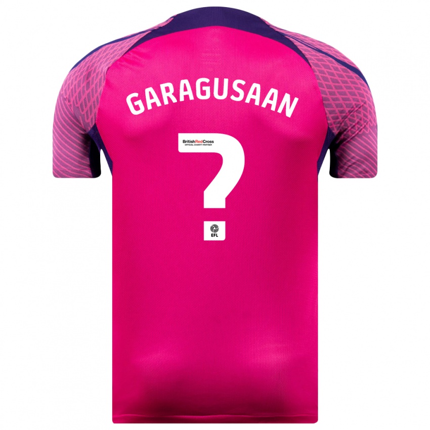 Niño Camiseta Fin Garagusaan #0 Morado 2ª Equipación 2023/24 La Camisa Argentina