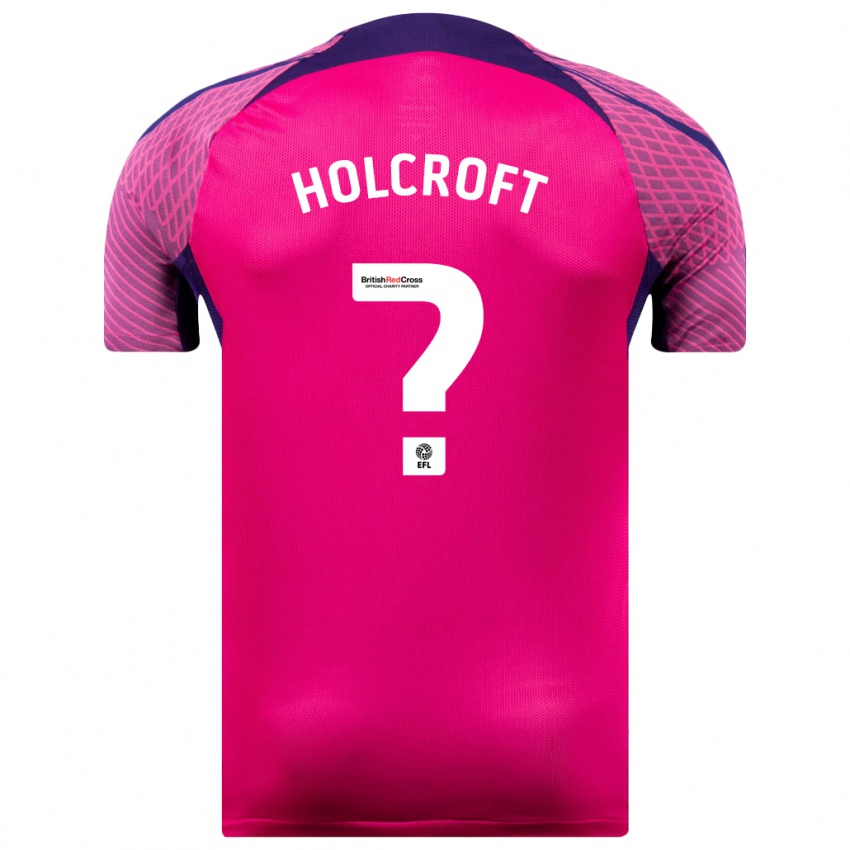 Niño Camiseta Finlay Holcroft #0 Morado 2ª Equipación 2023/24 La Camisa Argentina