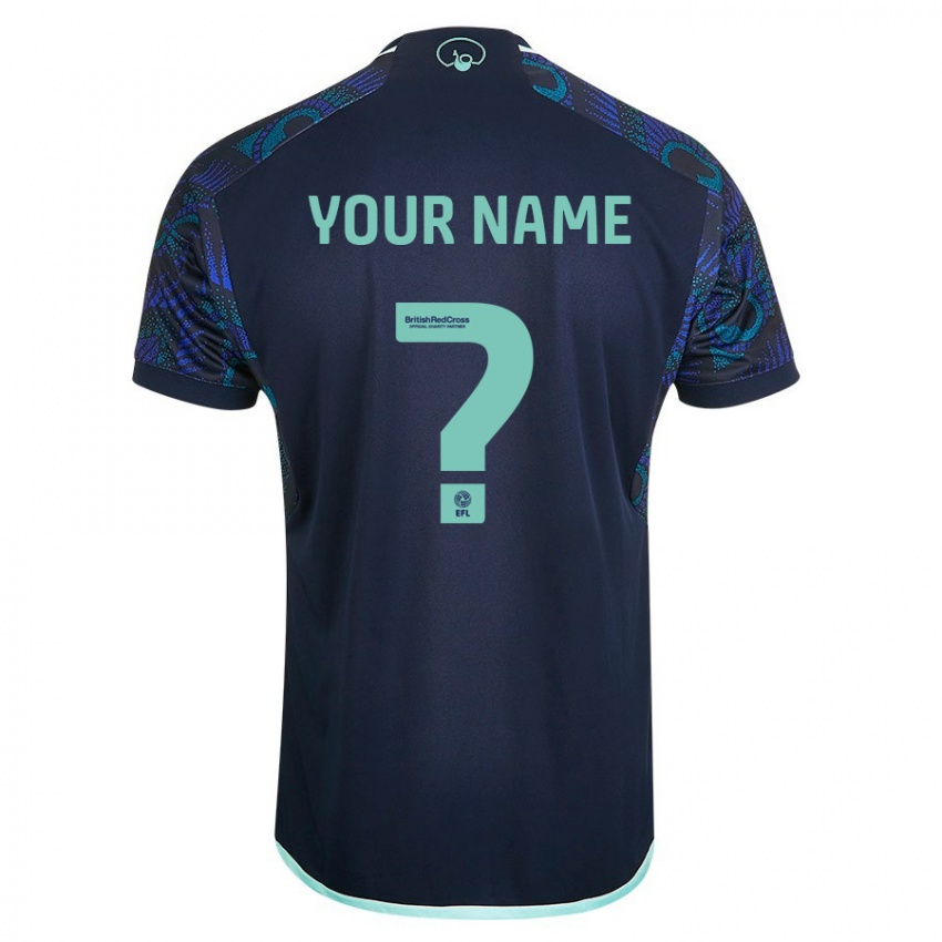 Niño Camiseta Su Nombre #0 Azul 2ª Equipación 2023/24 La Camisa Argentina