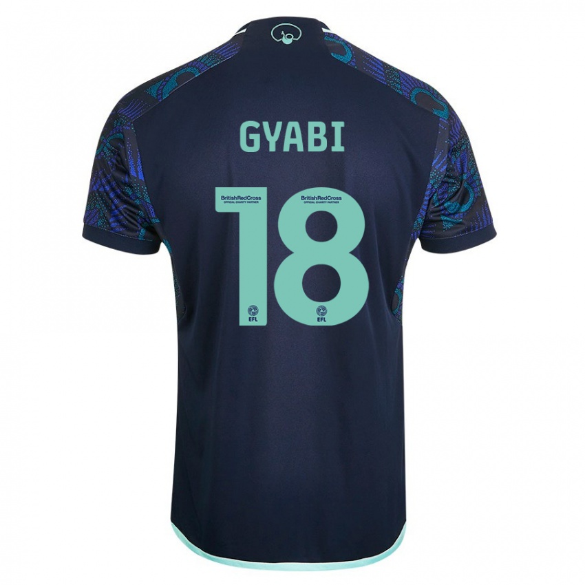 Niño Camiseta Darko Gyabi #18 Azul 2ª Equipación 2023/24 La Camisa Argentina