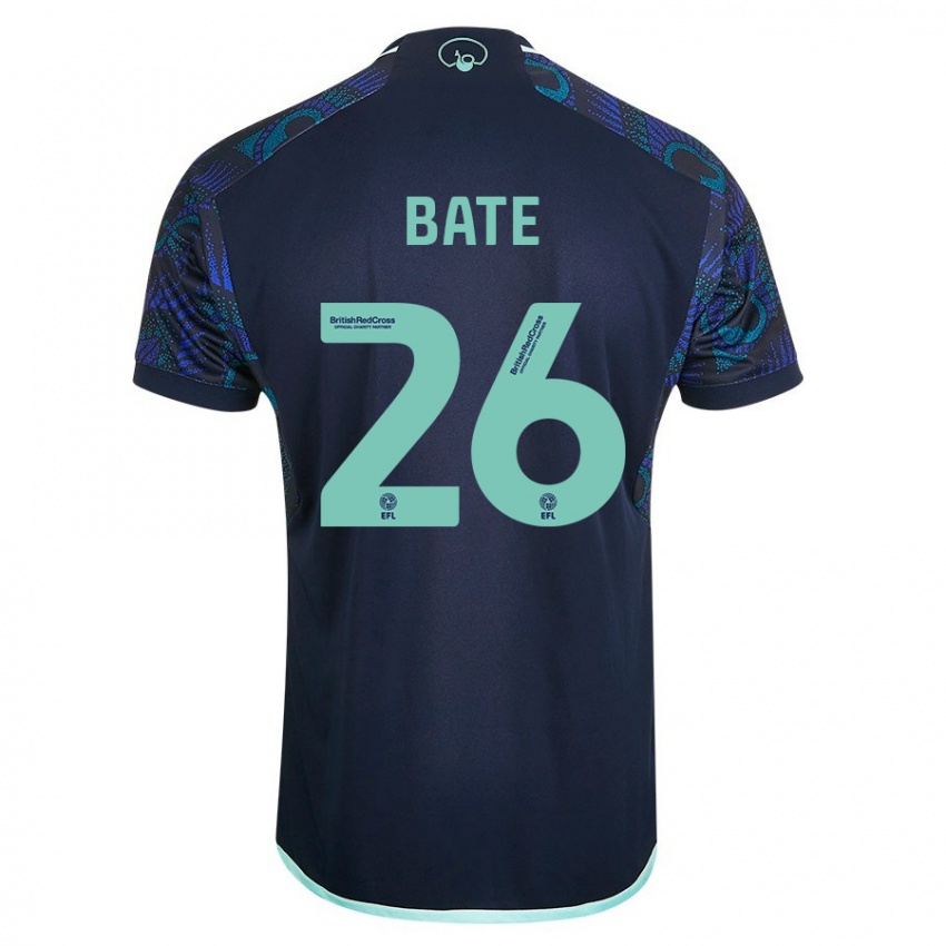 Niño Camiseta Lewis Bate #26 Azul 2ª Equipación 2023/24 La Camisa Argentina