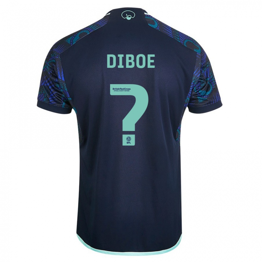 Niño Camiseta Cuba Diboe #0 Azul 2ª Equipación 2023/24 La Camisa Argentina