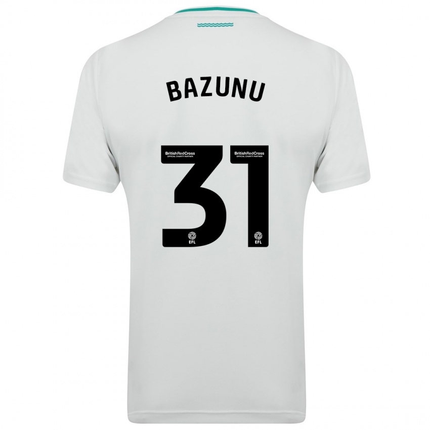 Niño Camiseta Gavin Bazunu #31 Blanco 2ª Equipación 2023/24 La Camisa Argentina