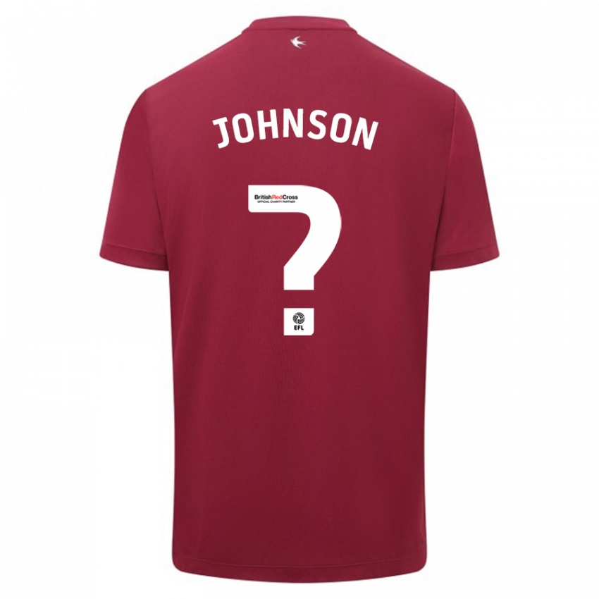 Niño Camiseta Finlay Johnson #0 Rojo 2ª Equipación 2023/24 La Camisa Argentina