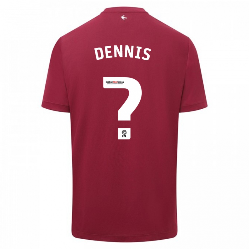 Niño Camiseta Jake Dennis #0 Rojo 2ª Equipación 2023/24 La Camisa Argentina