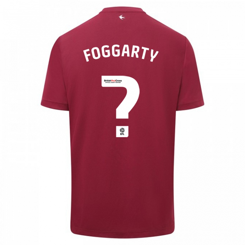 Niño Camiseta Corey Foggarty #0 Rojo 2ª Equipación 2023/24 La Camisa Argentina