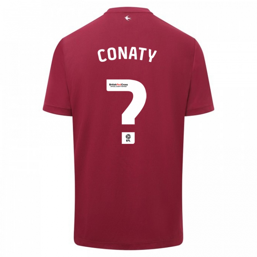 Niño Camiseta Keano Conaty #0 Rojo 2ª Equipación 2023/24 La Camisa Argentina