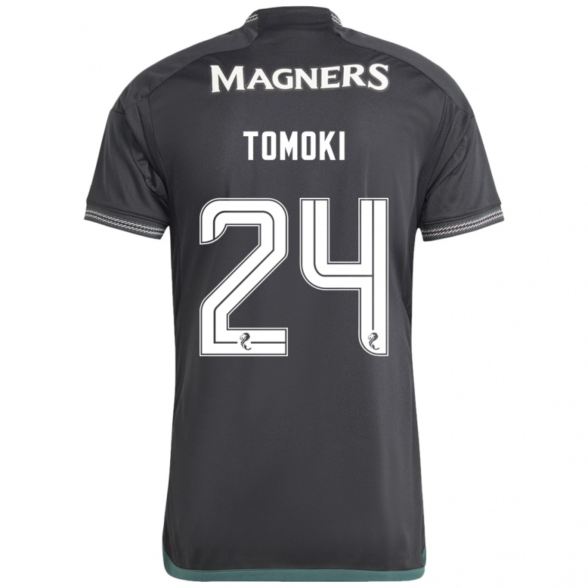 Niño Camiseta Tomoki Iwata #24 Negro 2ª Equipación 2023/24 La Camisa Argentina