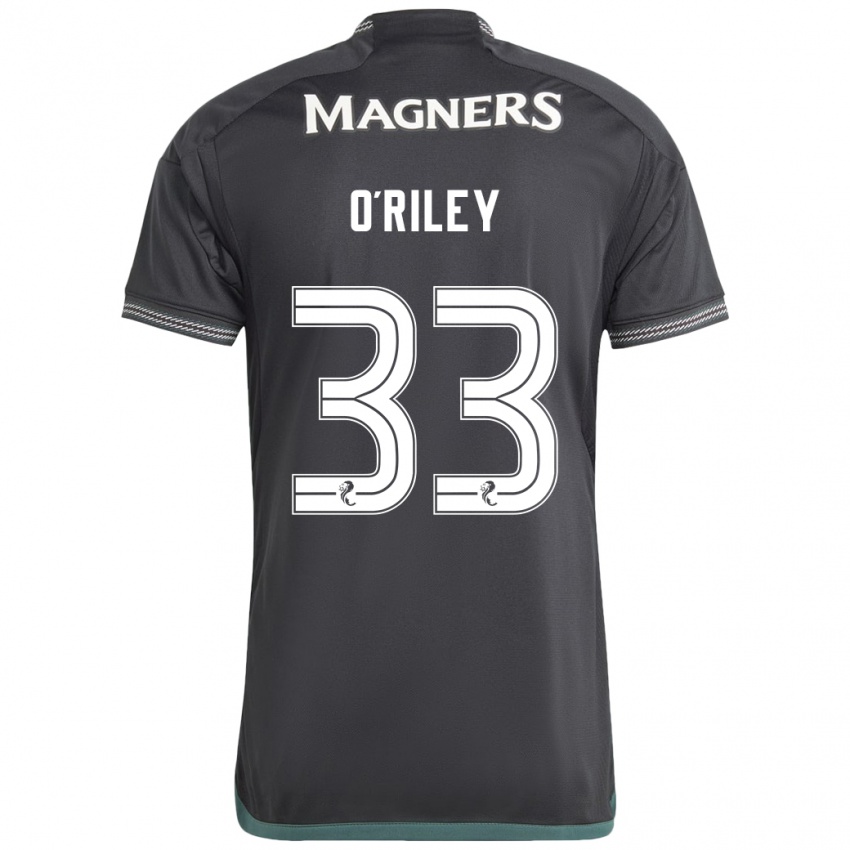 Niño Camiseta Matt O'riley #33 Negro 2ª Equipación 2023/24 La Camisa Argentina