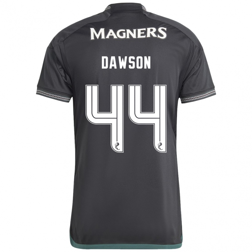 Niño Camiseta Joey Dawson #44 Negro 2ª Equipación 2023/24 La Camisa Argentina