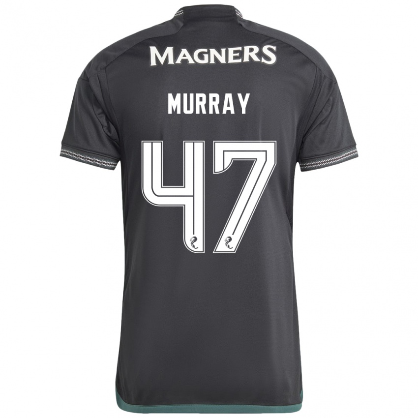 Niño Camiseta Dane Murray #47 Negro 2ª Equipación 2023/24 La Camisa Argentina