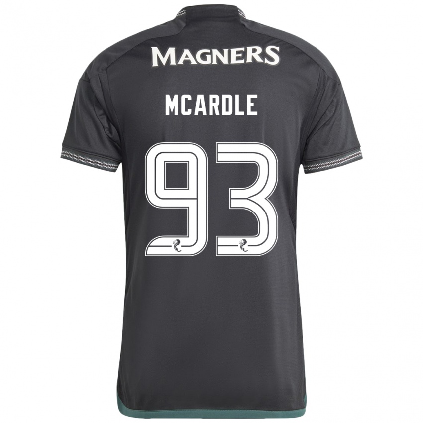 Niño Camiseta Sean Mcardle #93 Negro 2ª Equipación 2023/24 La Camisa Argentina