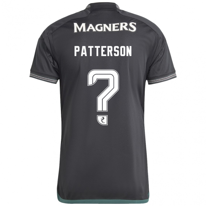 Niño Camiseta Cameron Patterson #0 Negro 2ª Equipación 2023/24 La Camisa Argentina